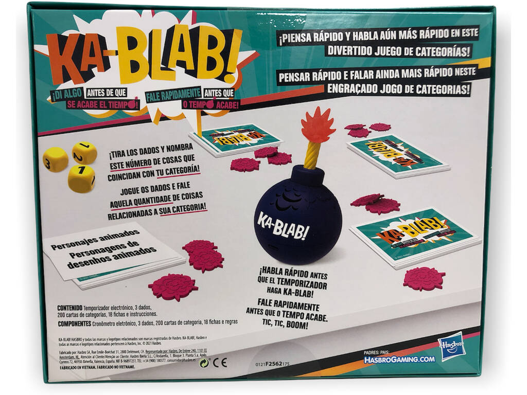Gioco da tavolo Ka-blab Hasbro F2562