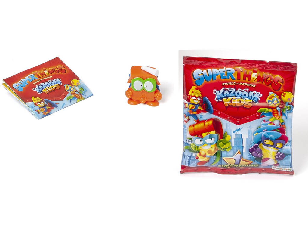 Superthings Kazoom Kids Sobre 1 Figura Sorpresa Magic Box PST8D250IN00