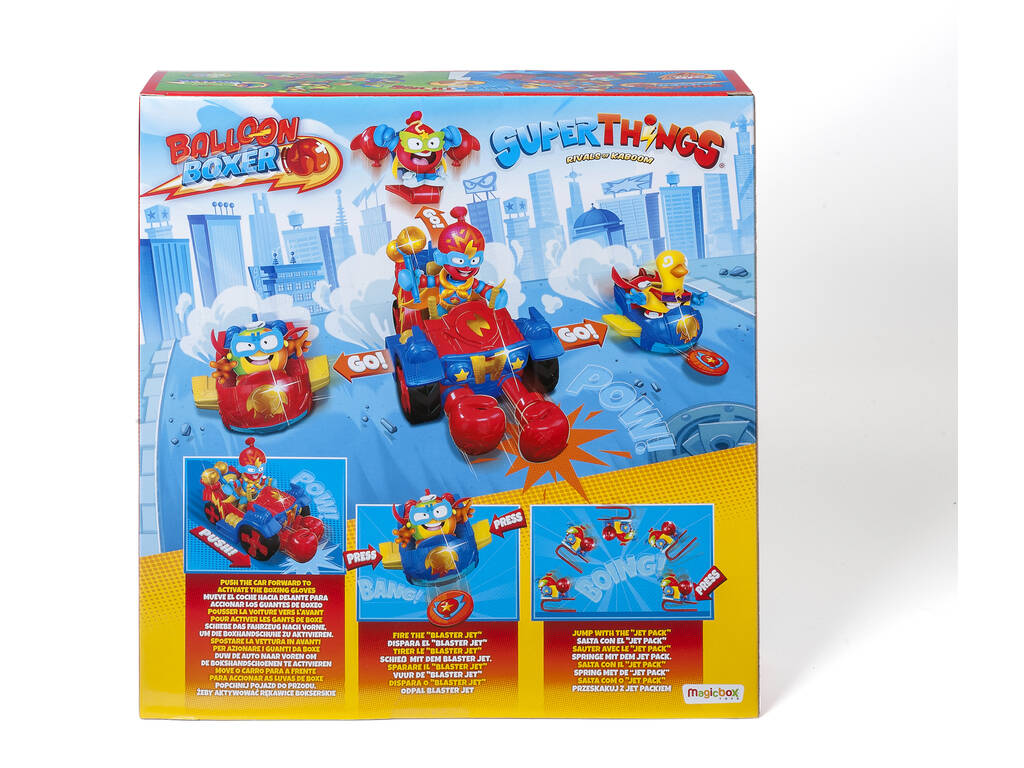 Superthings Veicolo Balloon Boxer Magic Box PSTSP414IN00