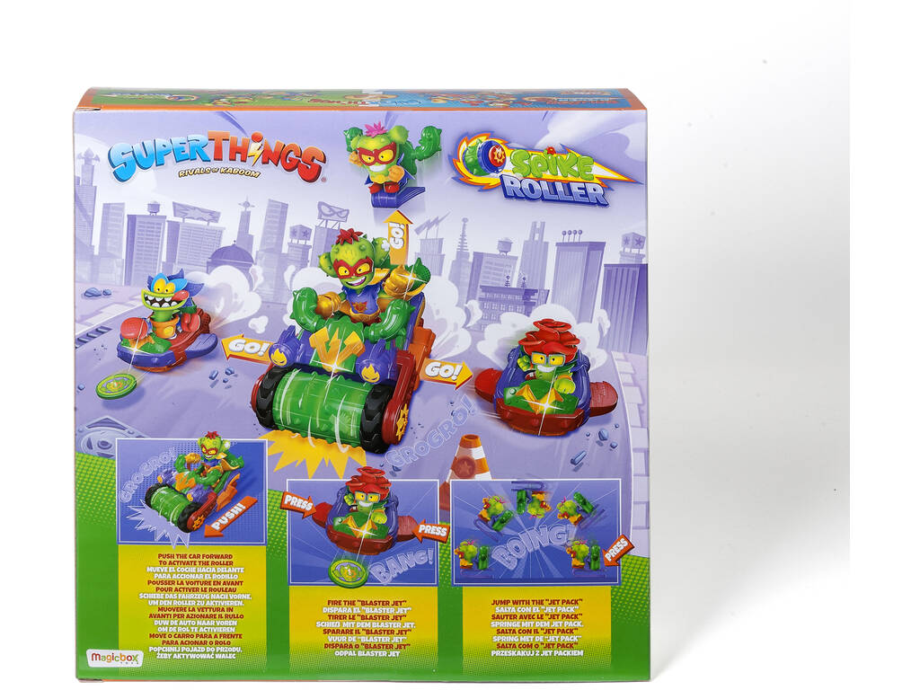 Superthings Veicolo Spike Roller Cactus Magic Box PSTSP514IN00