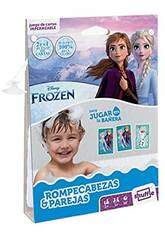 Fournier Shuffle Aqua Frozen Casse-tête et jeu d'association 130012514