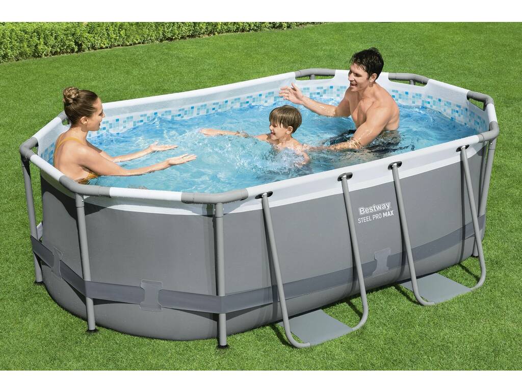 Piscine Hors-Sol Ovale Power Style 305x200x84 cm. Bestway 5614A