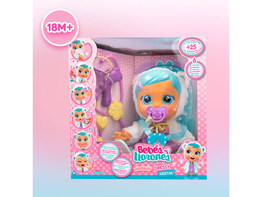 Cry Babies Dressy Kristal è malata IMC 83370