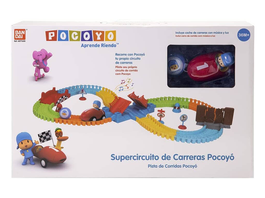 Pocoyo Super Racing Circuit Bandai AR77600