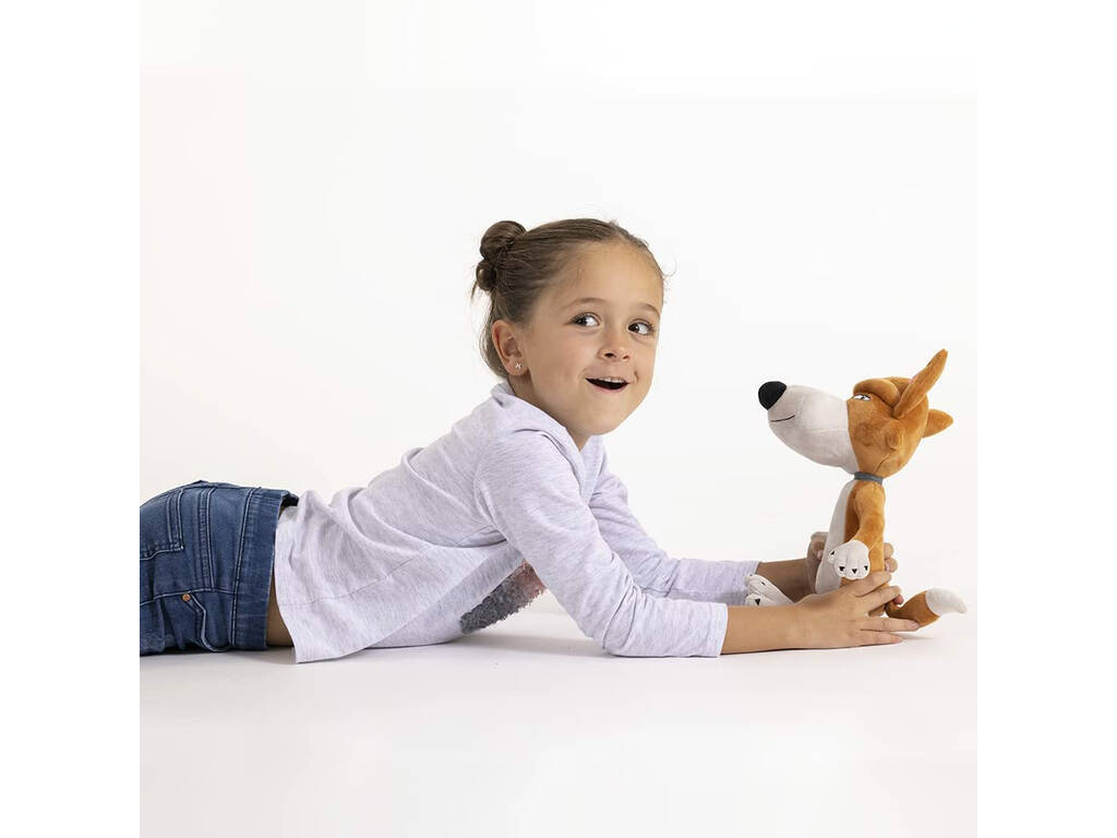 La Granja De Zenón Peluche Musical Lobo Beto Bandai AR80006
