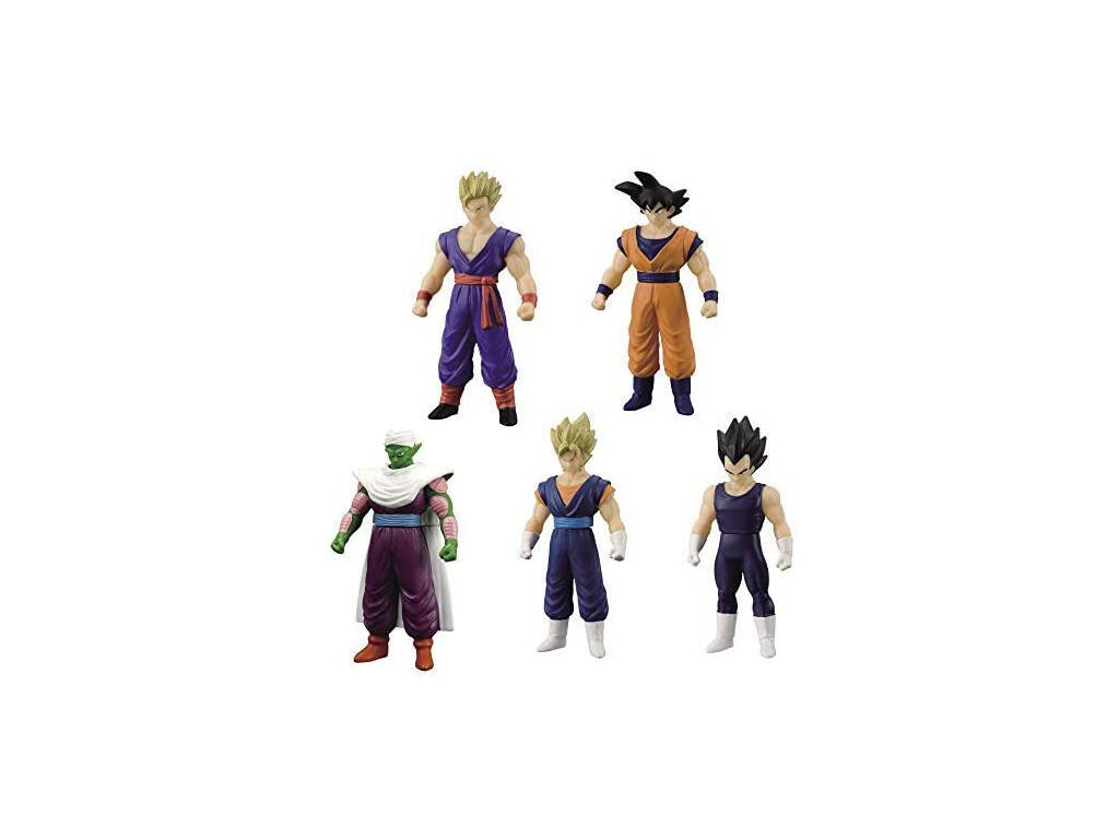 Dragon Ball Set De 5 Heróis Versión 2 Bandai 34503
