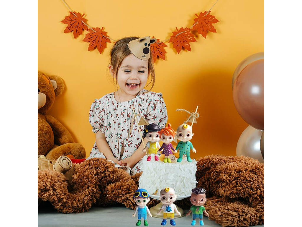 Cocomelon Pack Famille et Amis Bandai WT0170