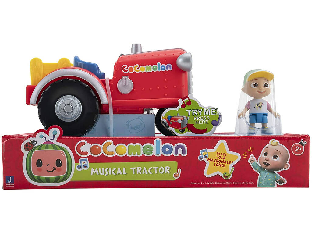 Cocomelon trattore musicale Bandai WT0038