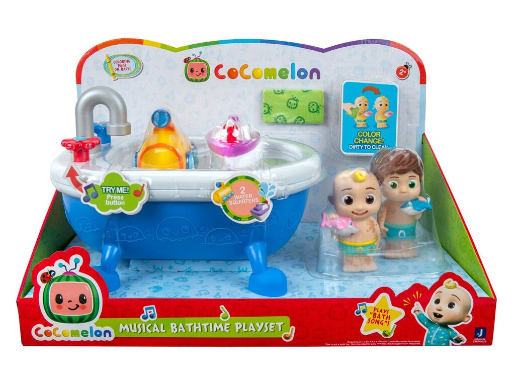 Cocomelon vasca musicale Bandai WT80123