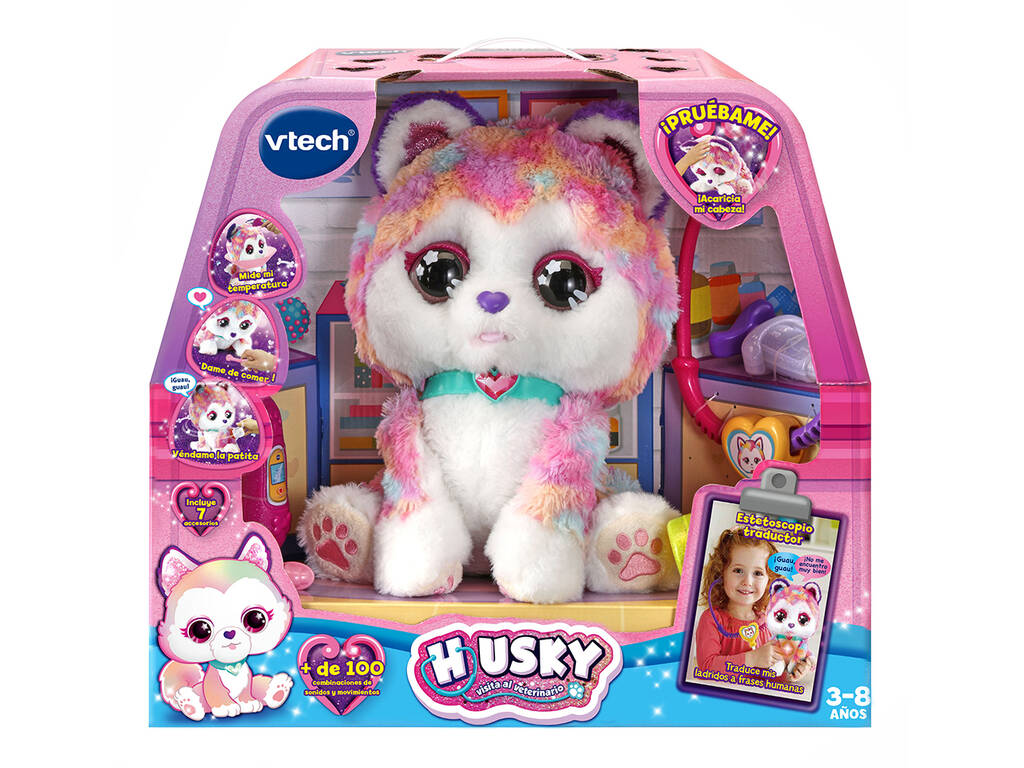 Chien husky en visite chez le vétérinaire Vtech 529722