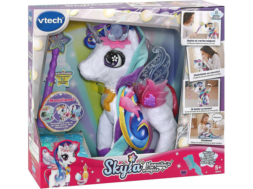 Licorne Skyla Maquillage magique Vtech 547122
