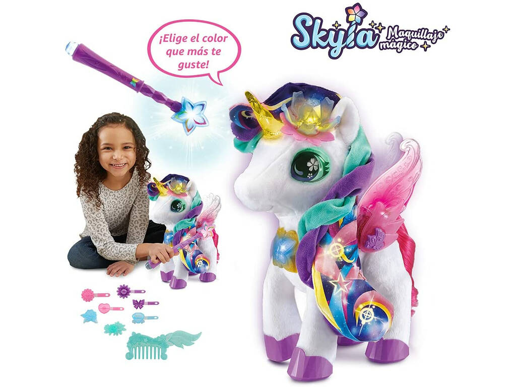 Licorne Skyla Maquillage magique Vtech 547122
