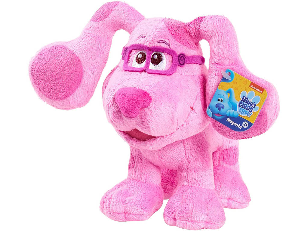 Las Pistas De Blue y Tú Peluche Magenta Famosa BLU00110