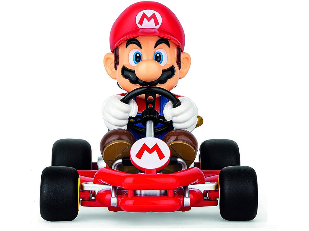 Radiocomando 1:18 Mario Kart Pipe Cart Carrera 200989