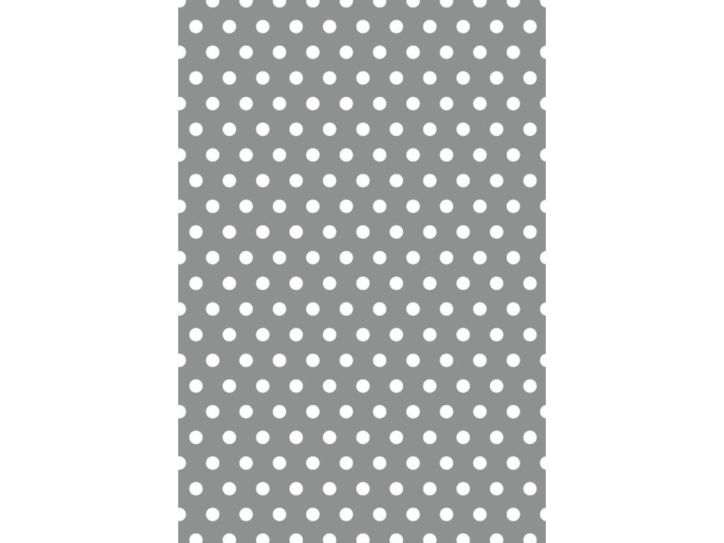 Papier d'emballage cadeau Polka Dots Deluxe 70x200 cm.