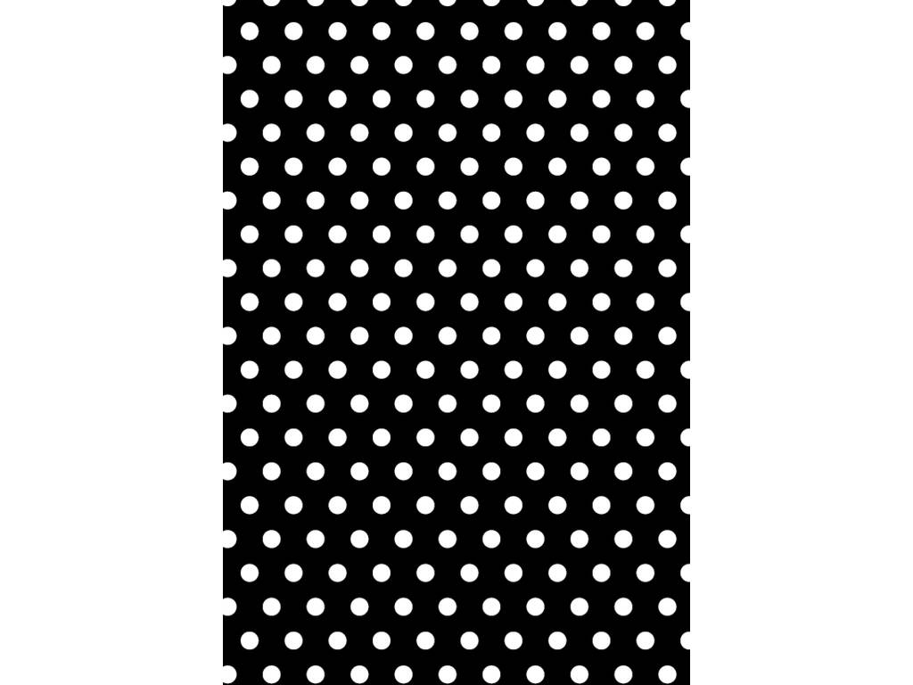 Papier d'emballage cadeau Polka Dots Deluxe 70x200 cm.