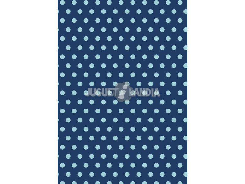Papier d'emballage cadeau Polka Dots Deluxe 70x200 cm.
