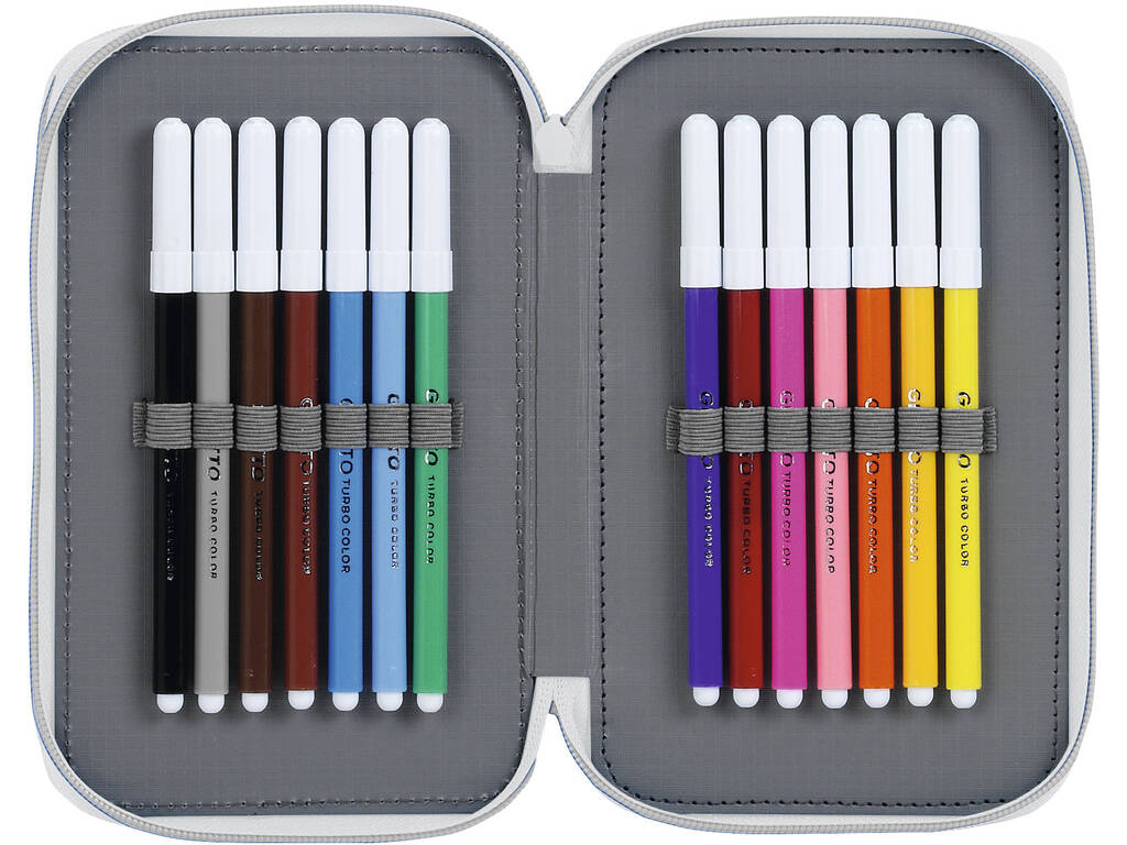 Umbro Petite Trousse à crayons double 28 pièces Safta 411937854
