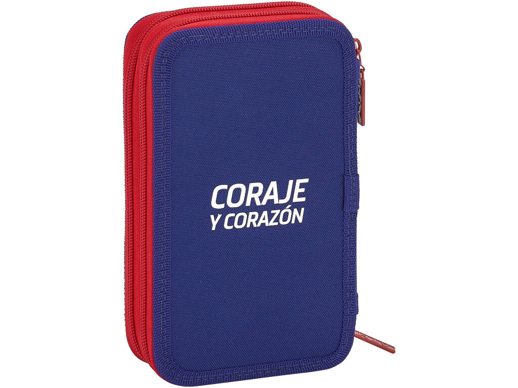Astuccio Doppio Piccolo 28 Pezzi Atlético de Madrid Safta 411958854