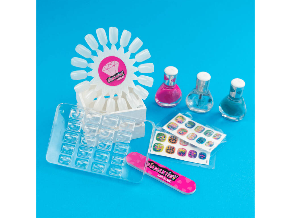 Diamantiny Crystal Art Décorez vos ongles Nice 90004