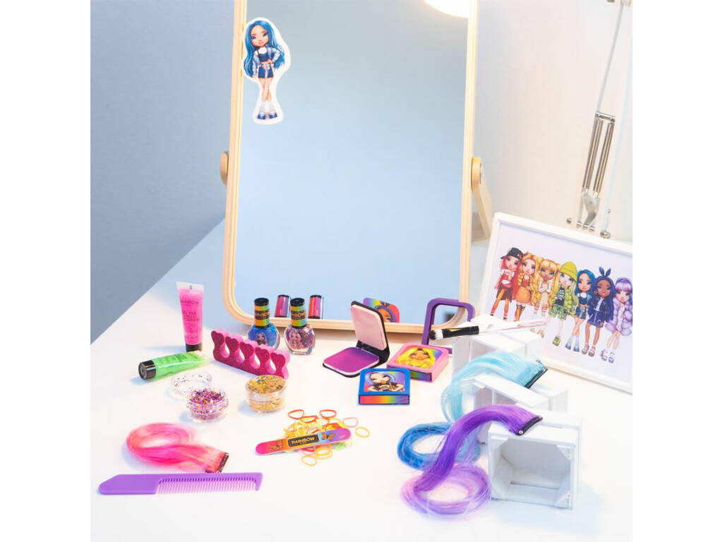 Set de coiffure Rainbow High Mega Magic Nice 97010