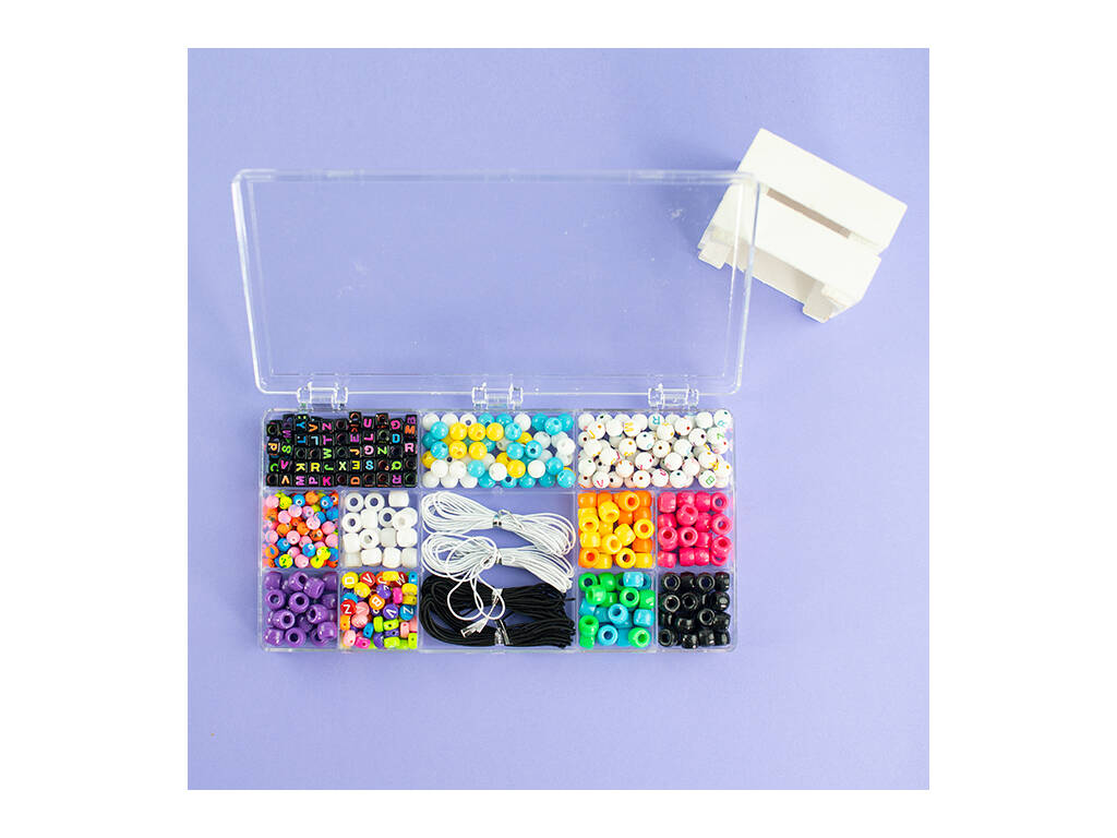 Crea Perline Jeu de bracelets 500 pièces Fluo Nice 87003