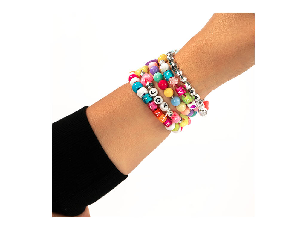 Crea Perline Jeu de bracelets 500 pièces Fluo Nice 87003