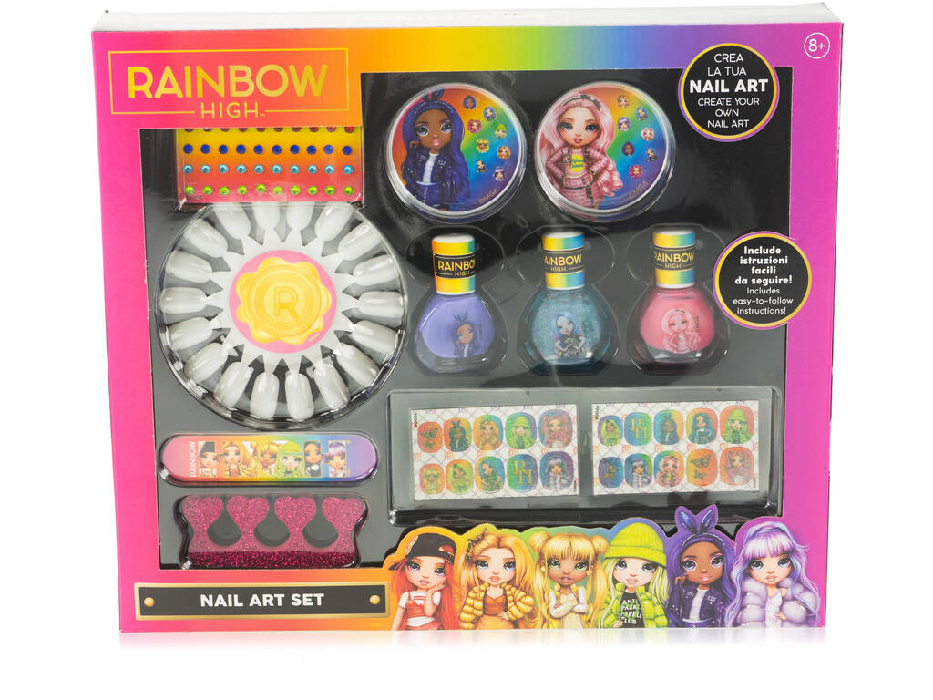 Rainbow High Set Decora le tue unghie Nice 97006