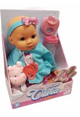 Bambola Piccola Olivia 35 cm. con accessori
