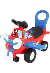 Spiderman Spidey Plane Runner Spidey Lumières et Sons Kiddieland 61531