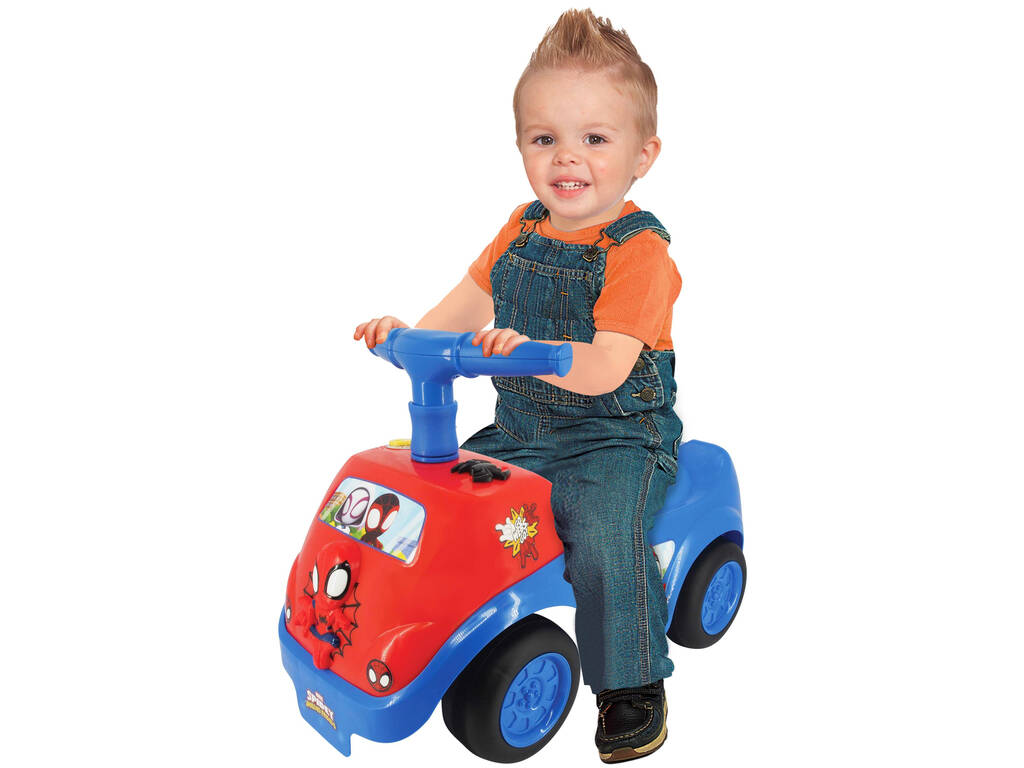 Cavalcabile Spiderman Spidey Luci e Suoni Kiddieland 61549