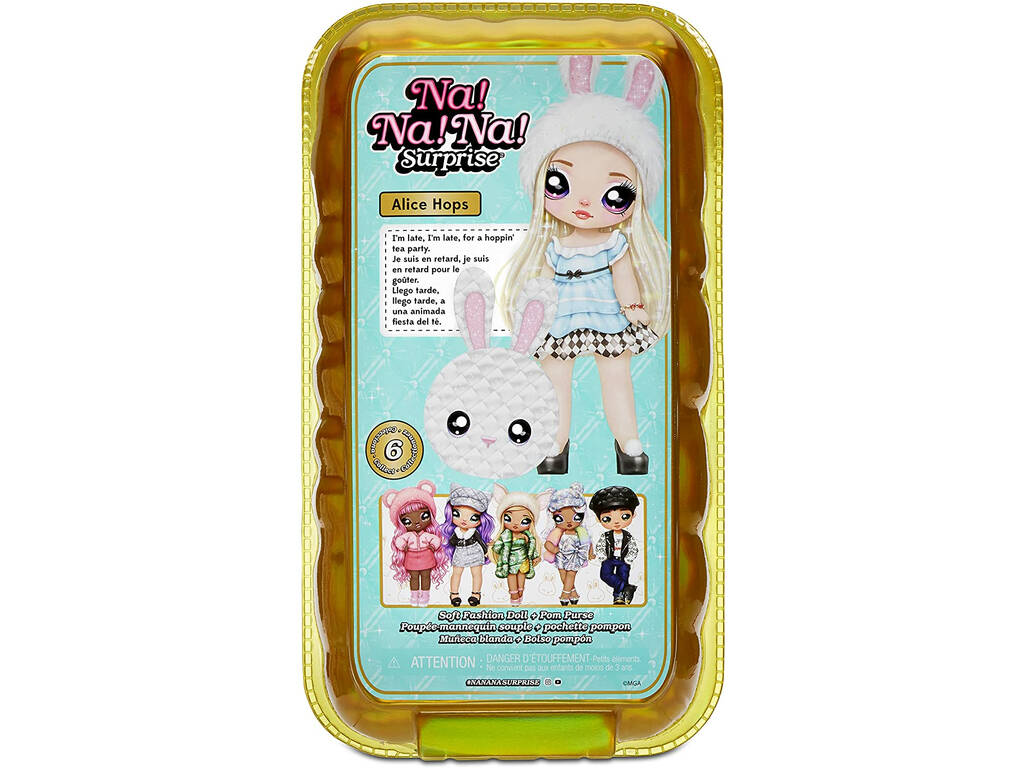 Na! Na! Na! Surprise 2 En 1 Glam Series Muñeca Alice Hops MGA 575368