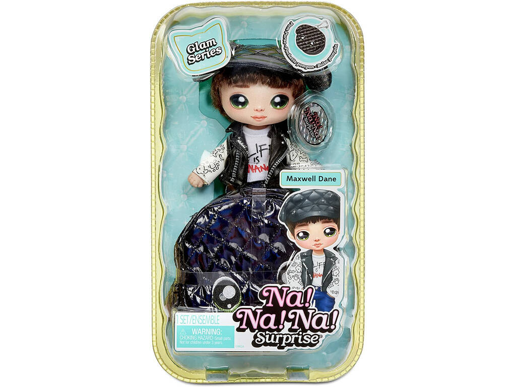 Na! Na! Na! Surprise 2 In 1 Glam Series Bambola Maxwell Dane MGA 575375