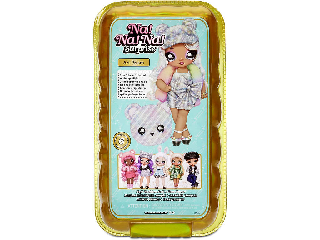 Na! Na! Na! Surprise 2 In 1 Glam Series Bambola Ari Prism MGA 575399