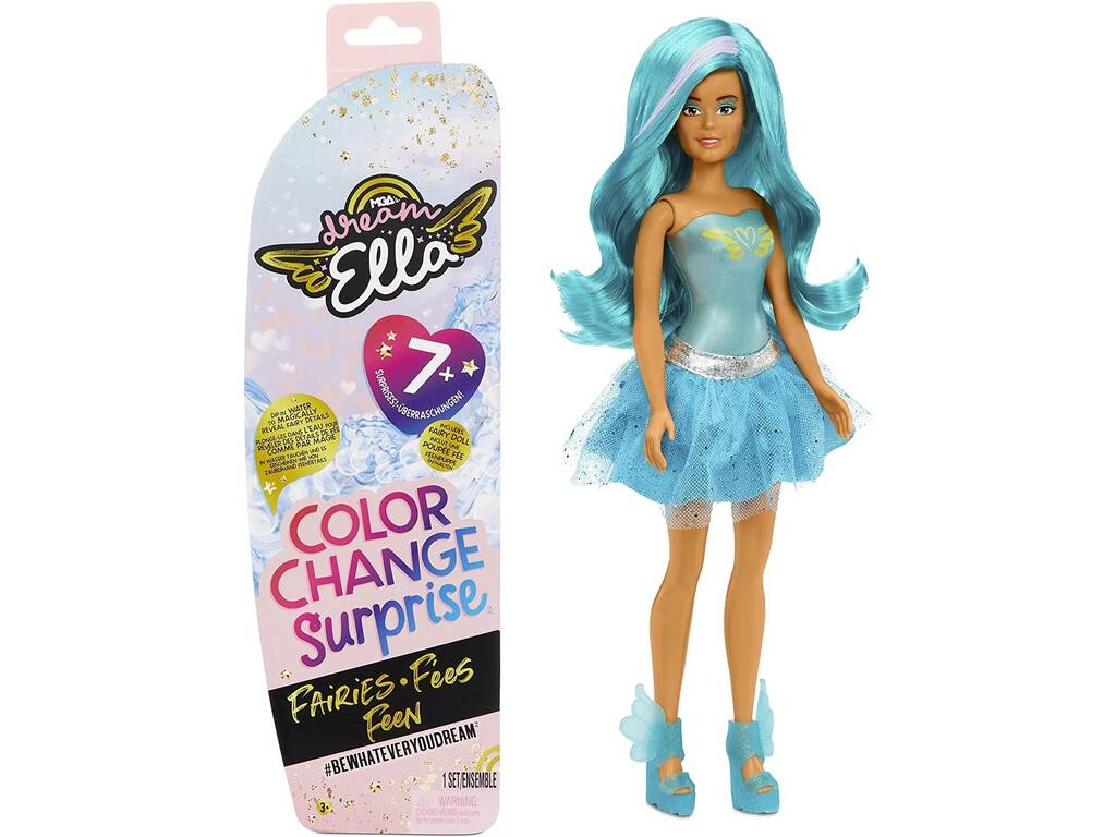 Dream Ella Bambola Color Change Surprise Fairies MGA 577997