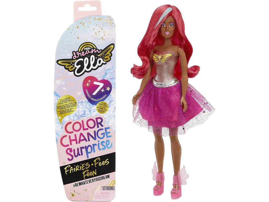 Dream Ella Bambola Color Change Surprise Fairies MGA 577997