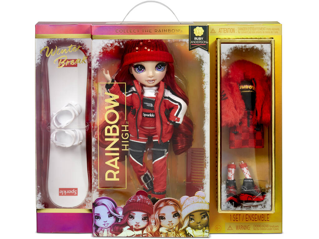Rainbow High Winter Break Bambola Ruby Anderson MGA 574286