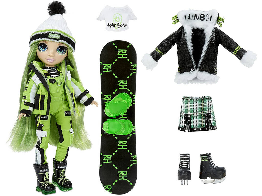 Rainbow High Winter Break Bambola Jade Hunter MGA 57481