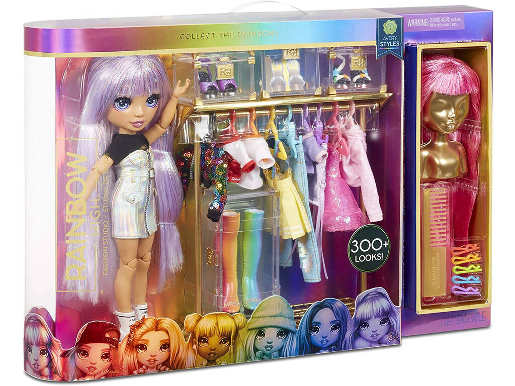 Rainbow High Fashion Studio Avery Styles MGA 571049