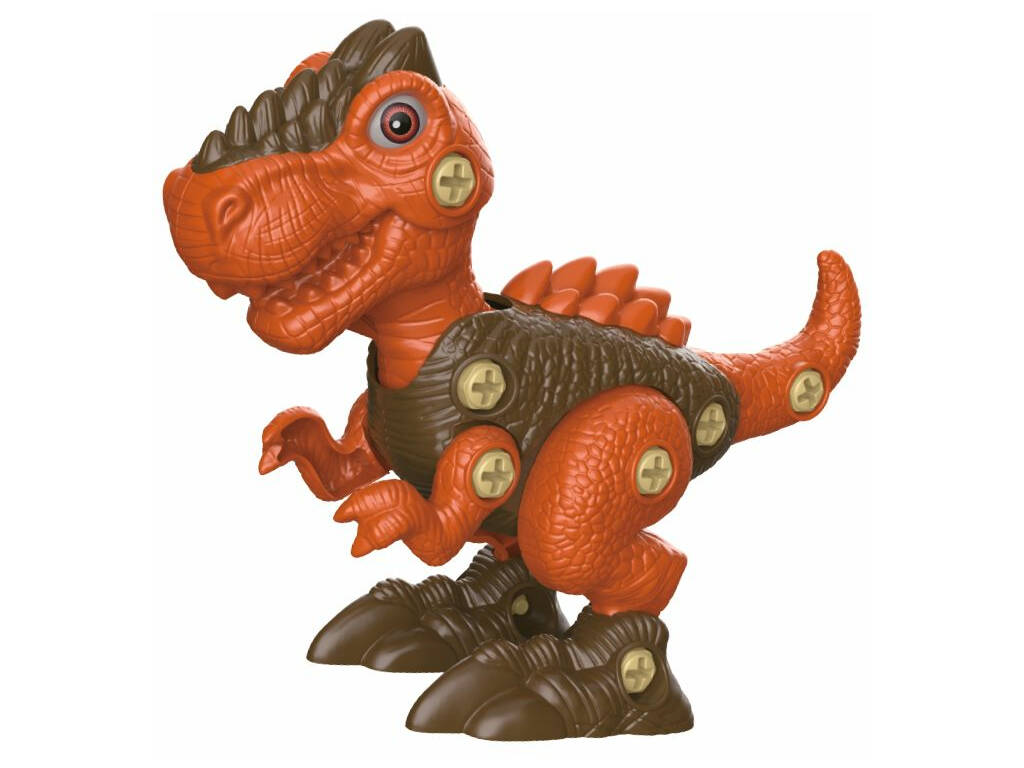 Set di assemblaggio dinosauro marrone