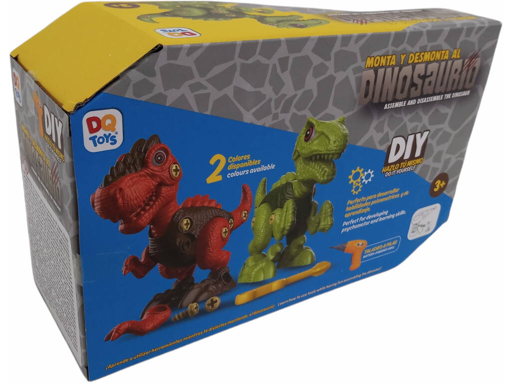 Set di assemblaggio dinosauro marrone