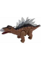 Promeneur de dinosaures marron clair avec lumière et son