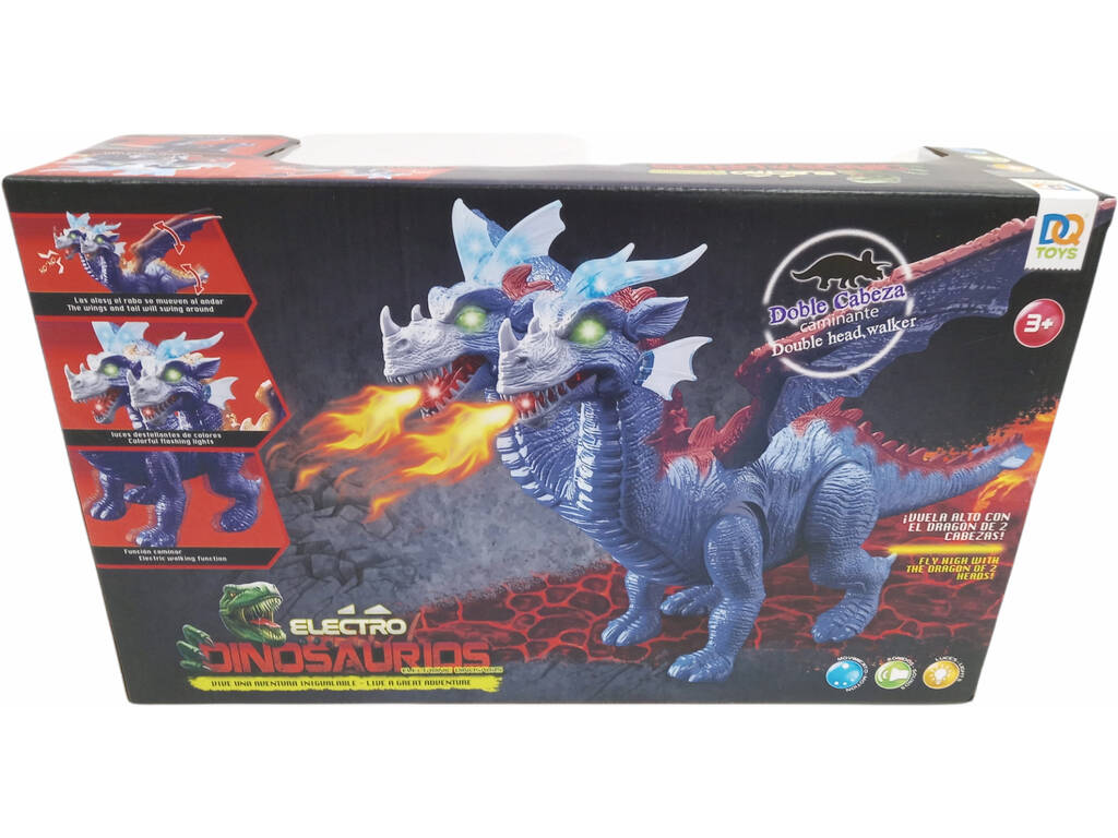 Dinosauro Lilla Camminante con Luce e Suono 