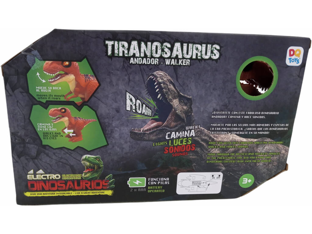 Tirannosauro camminatore con luci e suoni