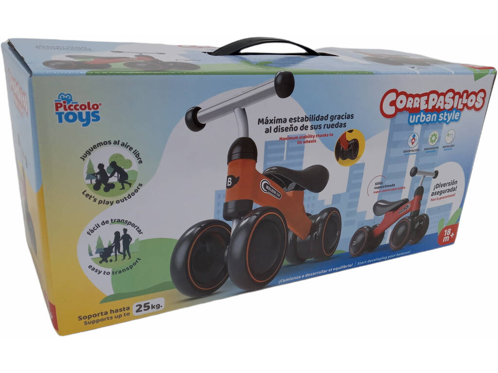 Orange Urban Style Kinderwagen