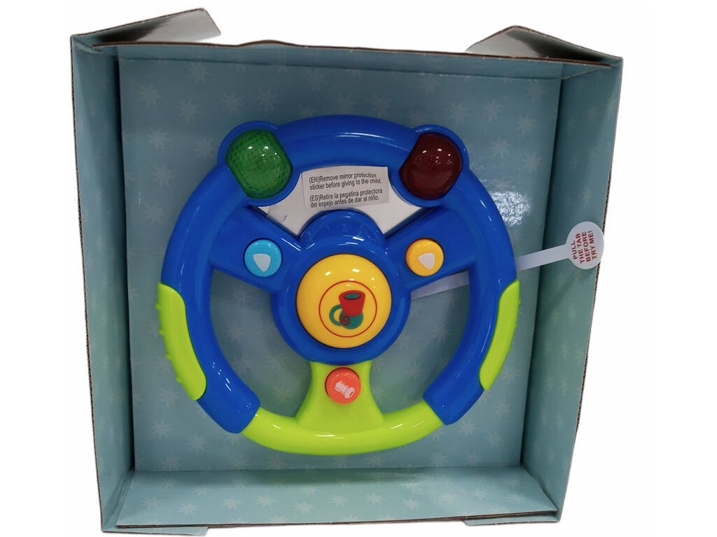 Feux et sons du volant pour enfants