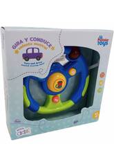 Feux et sons du volant pour enfants