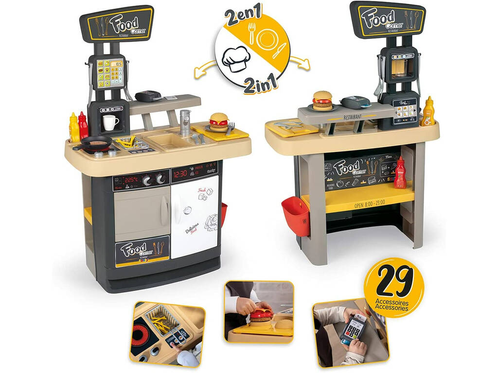 Coin repas Restaurant Smoby 310910