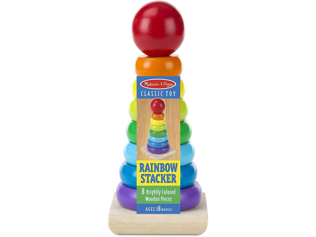Melissa & Doug impilatore Multicolore Legno Toy Partner 10576