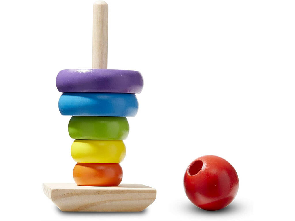 Melissa & Doug impilatore Multicolore Legno Toy Partner 10576